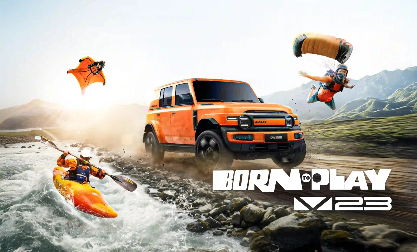 iCAR Born to Play - Hero Banner