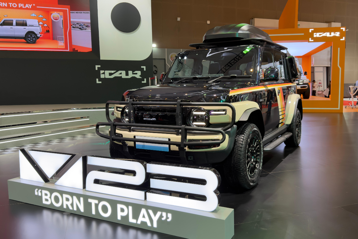 iCAR Hadirkan Ekspresi Modifikasi iCAR V23 Plug-and-Play Melalui Kolaborasi dengan NMAA di IIMS 2026
