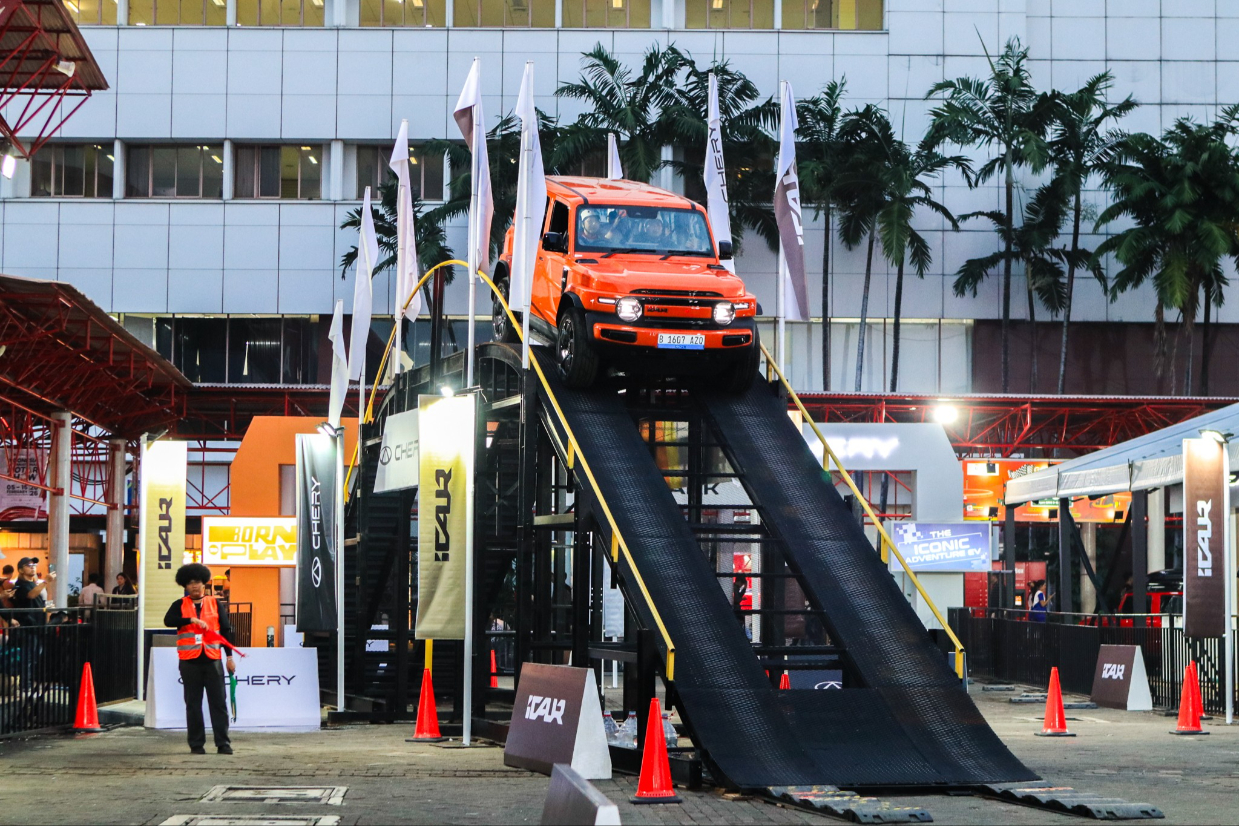Tantang Berbagai Rintangan, iCAR V23 Tunjukkan Kemampuan Nyata di Chery x iCAR Adventure Park IIMS 2026